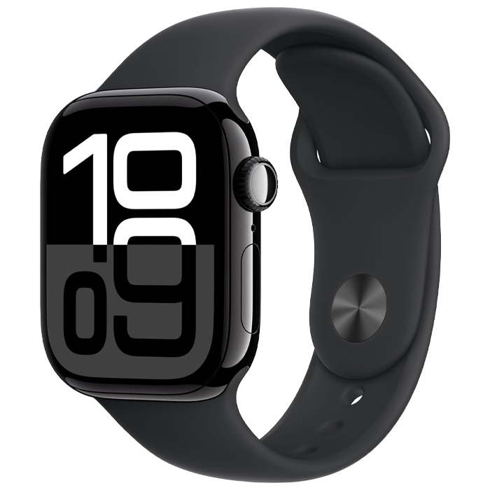 رنگ مشکی ساعت هوشمند اپل مدل Apple Watch Series 10 42mm