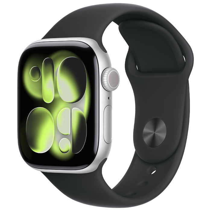 رنگ نقره‌ای ساعت هوشمند اپل مدل Apple Watch Series 11 42mm