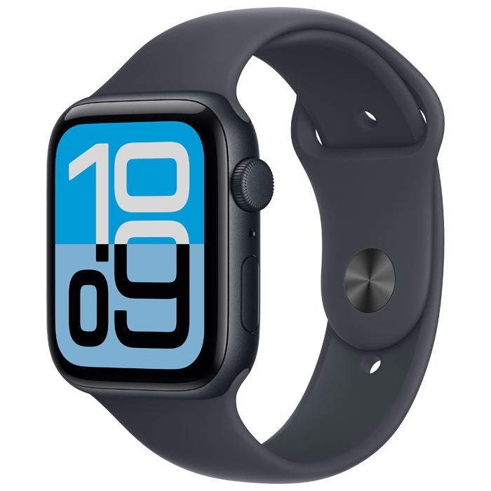 رنگ مشکی ساعت هوشمند اپل مدل Apple Watch SE 3 44mm GPS