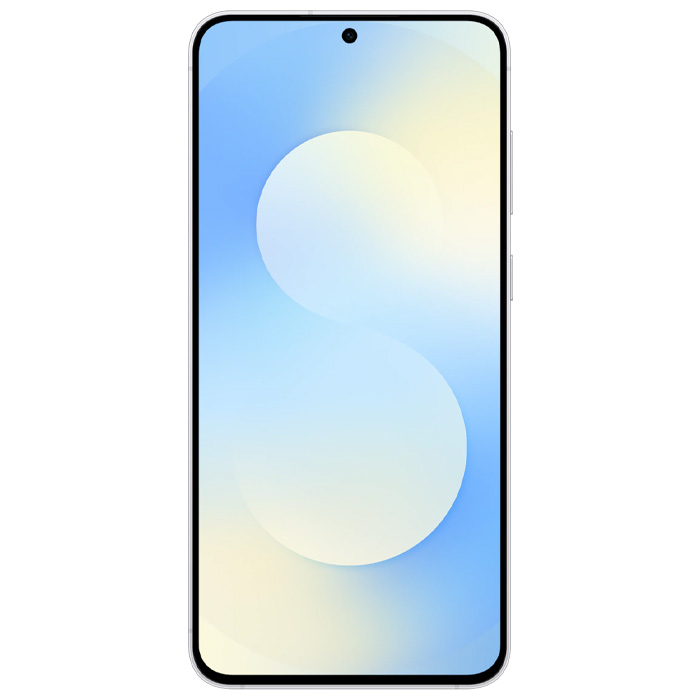 صفحه نمایش گوشی موبایل سامسونگ Galaxy S25 FE 5G در رنگ آبی یخی