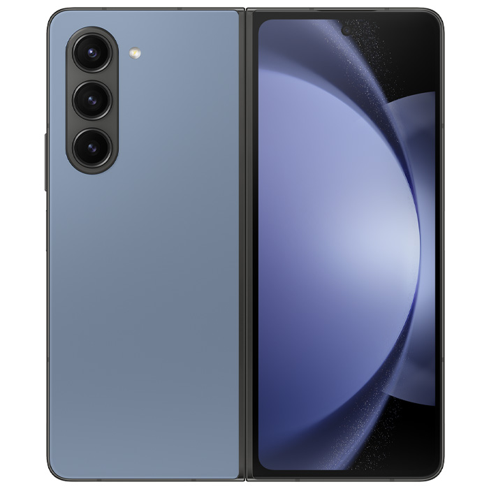 رنگ آبی گوشی موبایل سامسونگ Galaxy Z Fold 5 5G