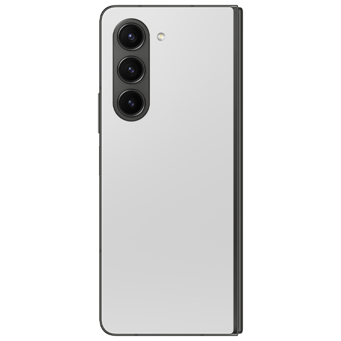 حالت بسته قاب پشتی گوشی موبایل سامسونگ Galaxy Z Fold 5 5G در رنگ خاکستری