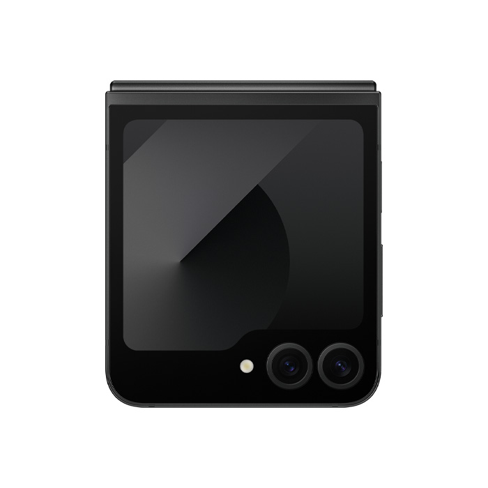 صفحه نمایش پشتی گوشی موبایل سامسونگ Galaxy Z Flip 6 5G در رنگ مشکی