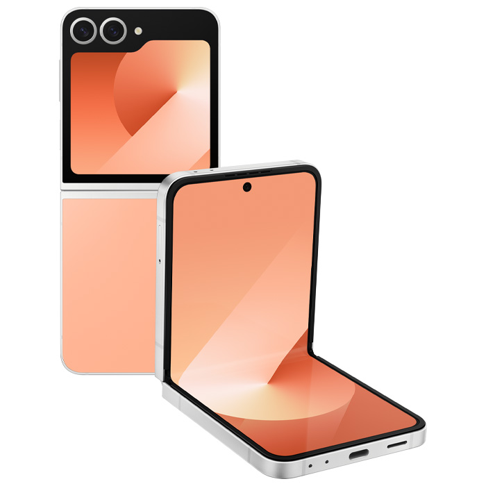 رنگ هلویی گوشی موبایل سامسونگ Galaxy Z Flip 6 5G