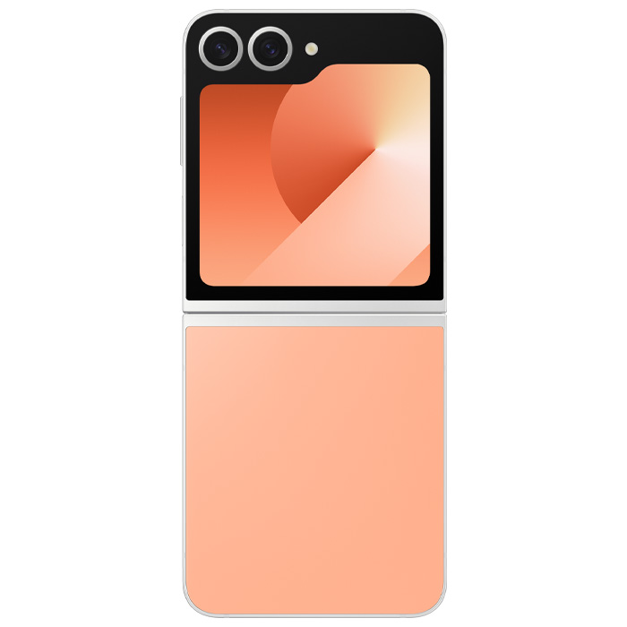 قاب پشتی گوشی موبایل سامسونگ Galaxy Z Flip 6 5G در رنگ هلویی