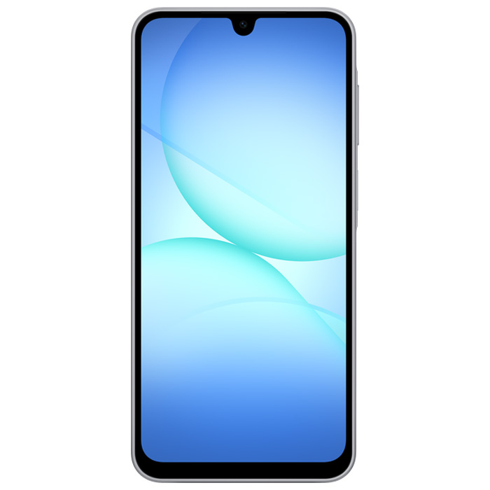 صفحه نمایش گوشی موبایل سامسونگ Galaxy A17 در رنگ خاکستری