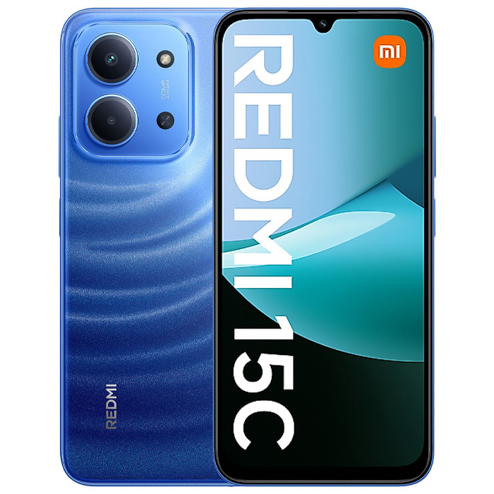 رنگ آبی گوشی موبایل شیائومی Redmi 15C