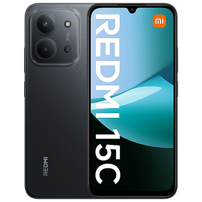 رنگ مشکی گوشی موبایل شیائومی Redmi 15C