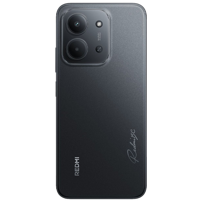 قاب پشتی گوشی موبایل شیائومی Redmi 15C در رنگ مشکی