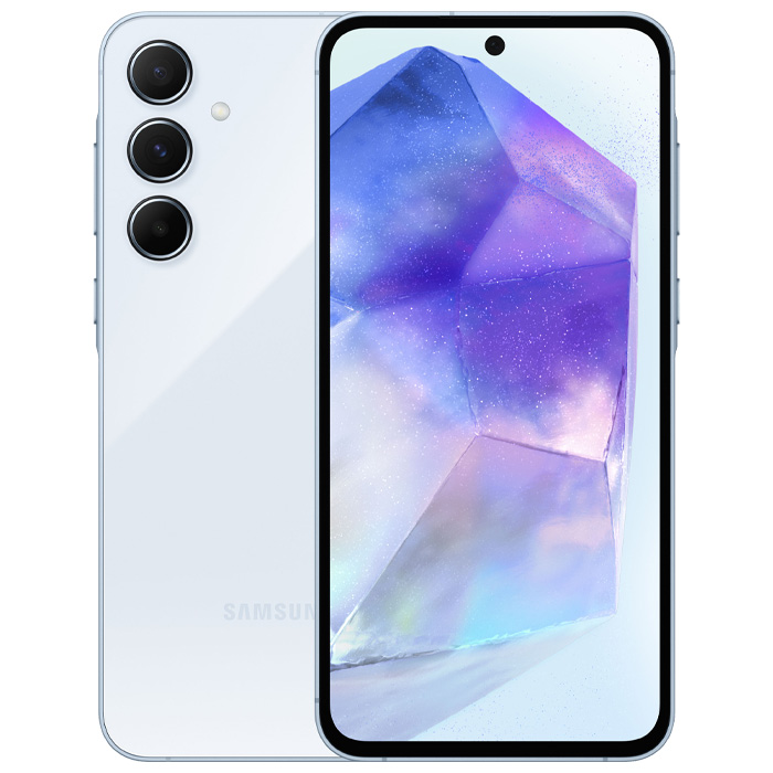 رنگ سفید گوشی موبایل سامسونگ Galaxy A55 5G