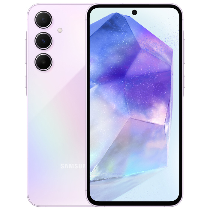 رنگ صورتی گوشی موبایل سامسونگ Galaxy A55 5G