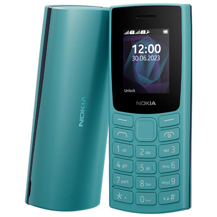 گوشی موبایل نوکیا Nokia 105 2G 2023 (TA-1557) دو سیم کارت در رنگ آبی