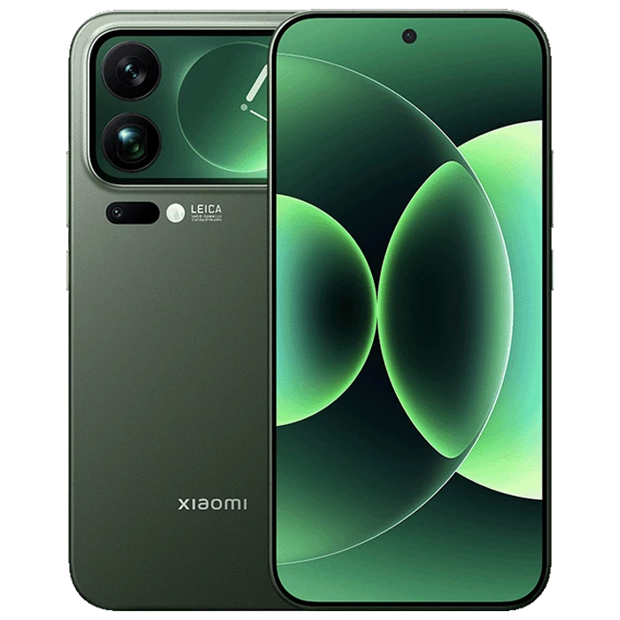 رنگ سبز گوشی موبایل شیائومی Xiaomi 17 Pro Max 5G