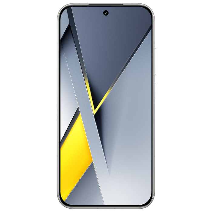 صفحه نمایش گوشی موبایل شیائومی Poco F8 Pro 5G در رنگ نقرهای