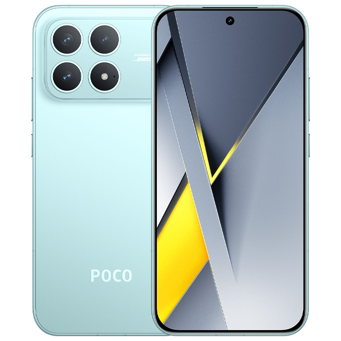 رنگ آبی گوشی موبایل شیائومی Poco F8 Pro 5G