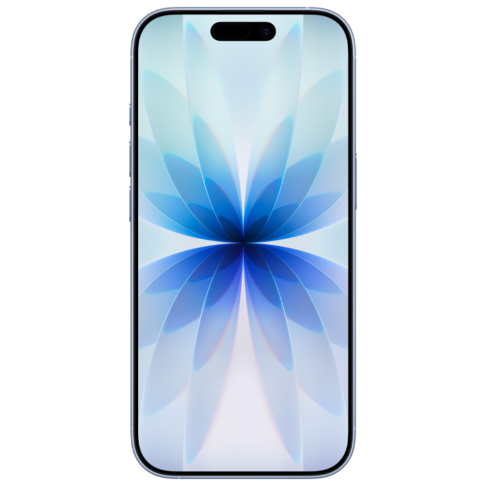 صفحه نمایش گوشی موبایل اپل iPhone 17 در رنگ آبی