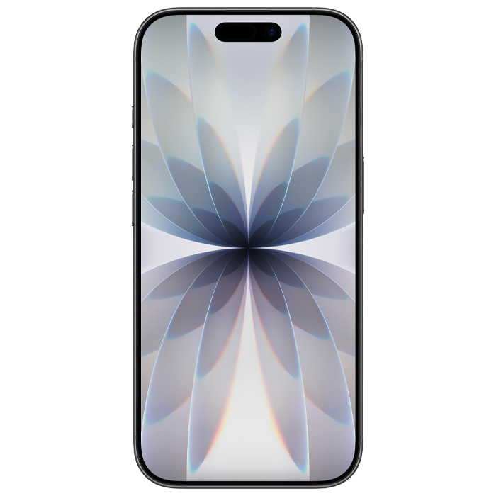 صفحه نمایش گوشی موبایل اپل iPhone 17 در رنگ مشکی