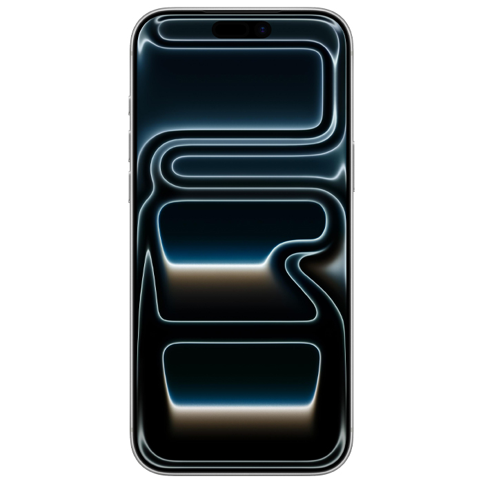 صفحه نمایش گوشی موبایل اپل iPhone 17 Pro Max در رنگ سفید