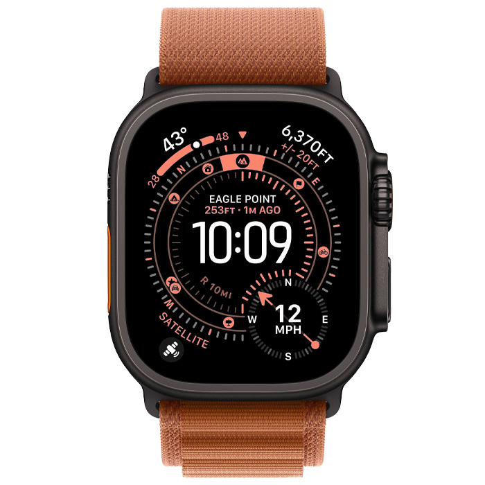 ساعت هوشمند اپل مدل Apple Watch Ultra 3 در رنگ مشکی