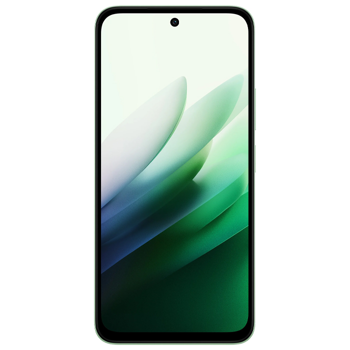 صفحه نمایش گوشی موبایل شیائومی Redmi 15 5G در رنگ سبز