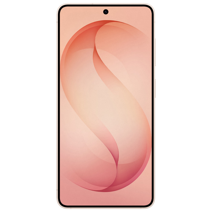 صفحه نمایش گوشی موبایل سامسونگ Galaxy S26 5G در رنگ هلویی