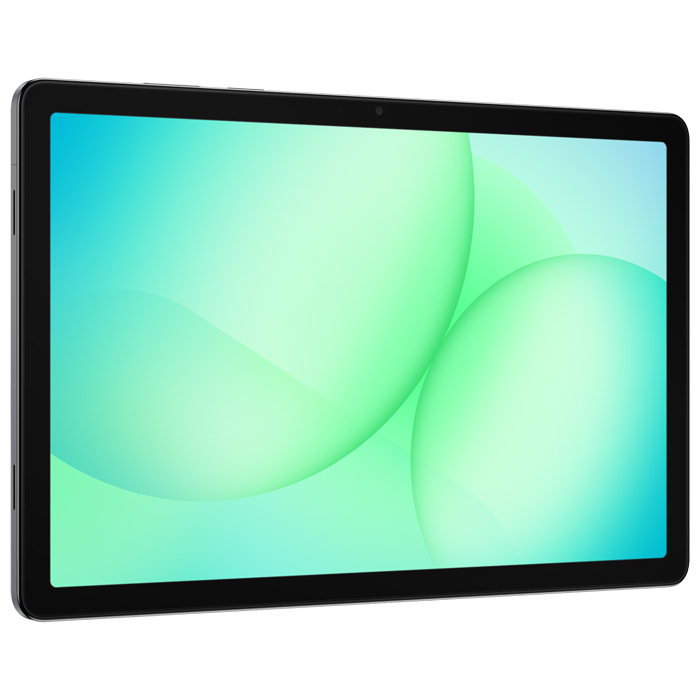 صفحه نمایش تبلت سامسونگ Galaxy Tab A11 Plus 5G از نمای کناری در رنگ خاکستری