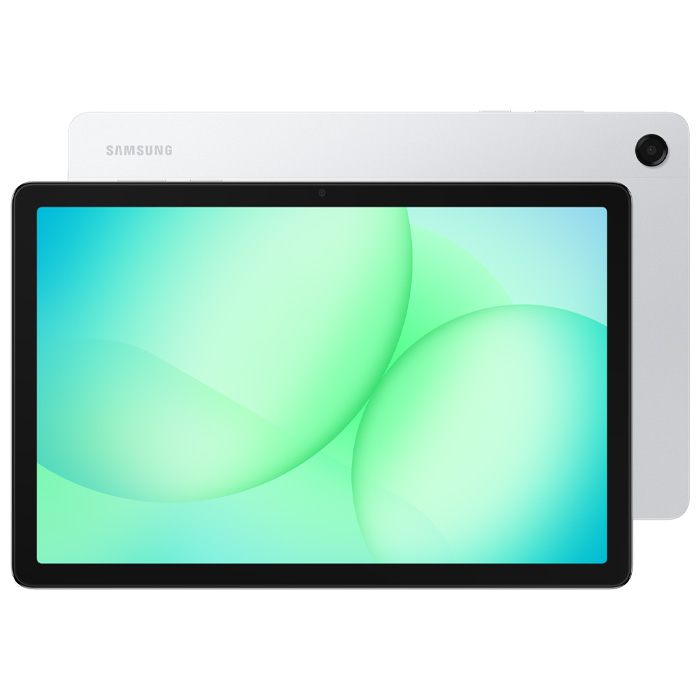 تبلت سامسونگ Galaxy Tab A11 Plus 5G در رنگ نقره‌ای