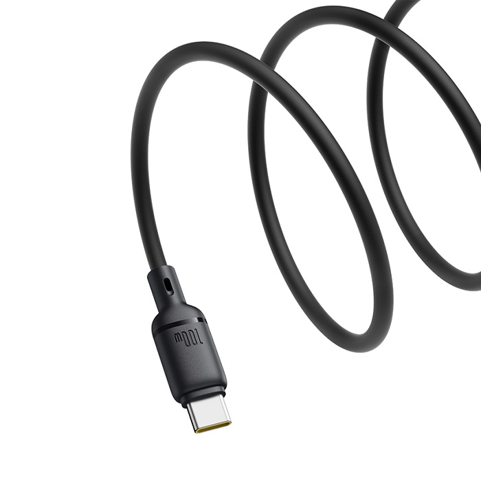 کابل بیسوس 100 وات USB-C مدل Silky Series P10377703113-01