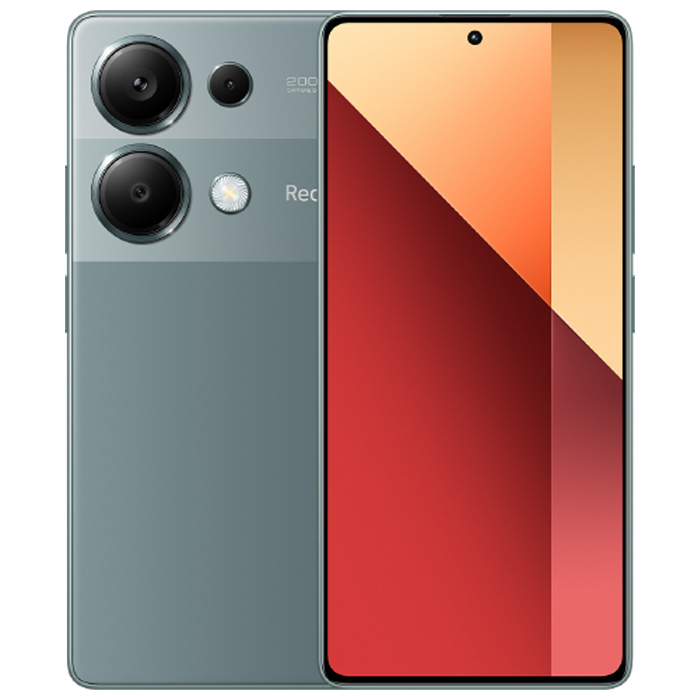 رنگ سبز گوشی موبایل شیایومی Redmi Note 13 Pro