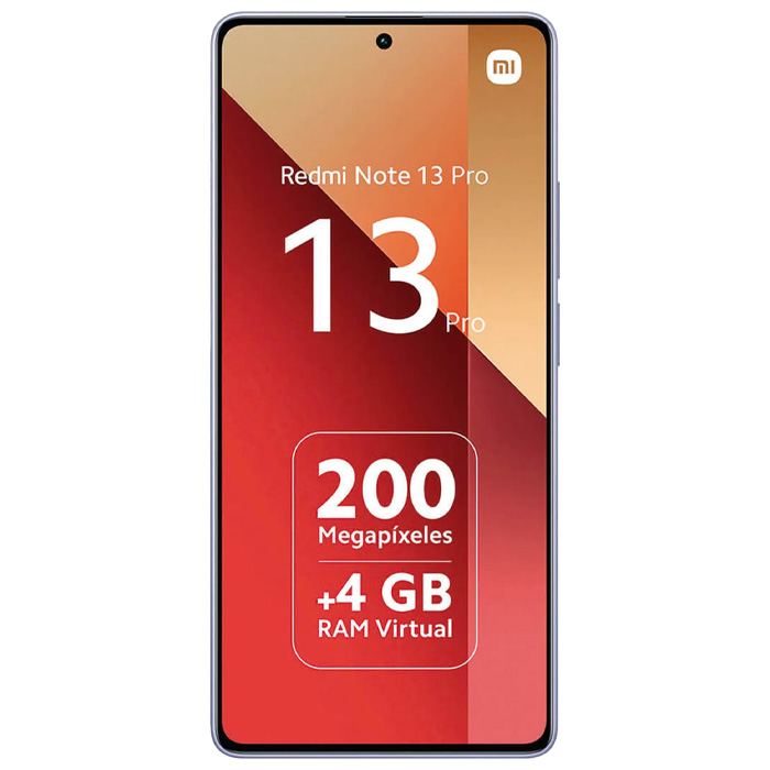 صفحه نمایش  گوشی موبایل شیایومی Redmi Note 13 Pro در رنگ بنفش