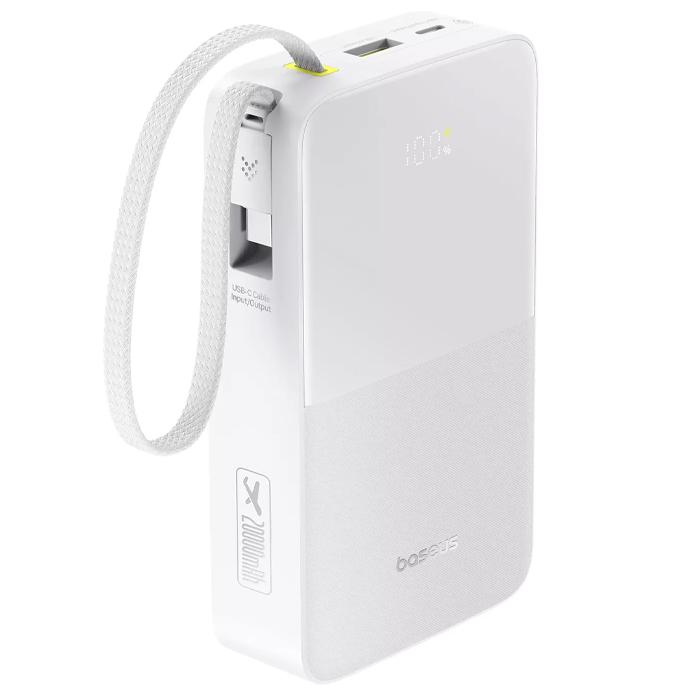 پاوربانک بیسوس 22.5W مدل E0027701 EnerFill FC51 Bipow2 Pro با ظرفیت 20000 میلی آمپر ساعت
