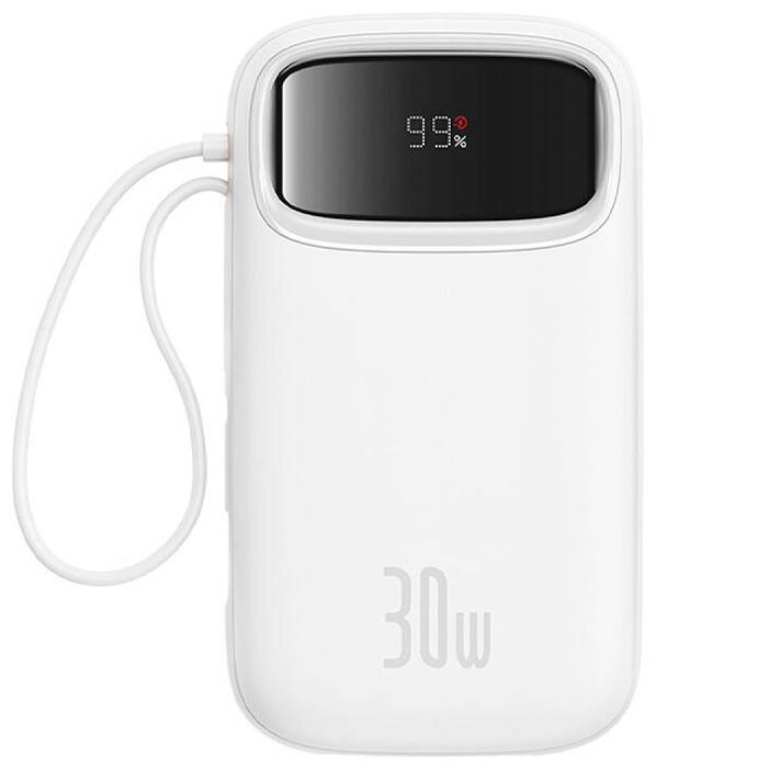 پاوربانک بیسوس 30W مدل P10055009213 QPow 2 Digital Display با ظرفیت 20000 میلی آمپر ساعت
