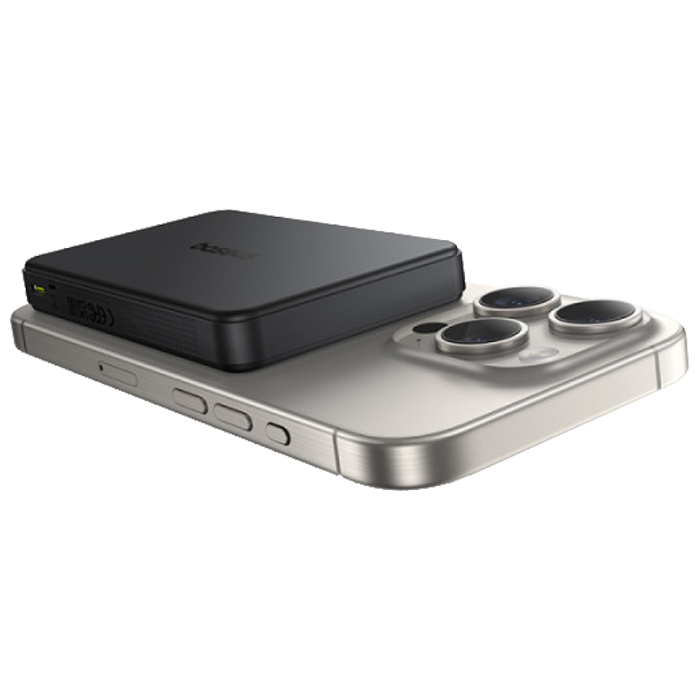 پاوربانک بیسوس 22.5W مدل P10080000123 Airpow Qi2 Magnetic با ظرفیت 10000 میلی آمپر ساعت