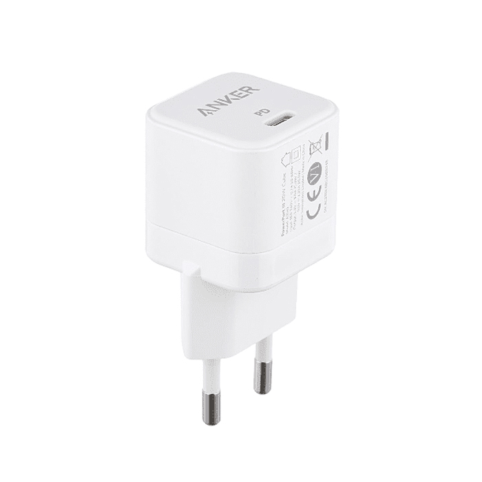 شارژر همراه 20W انکر مدل PowerPort III PD A2149 در رنگ سفید