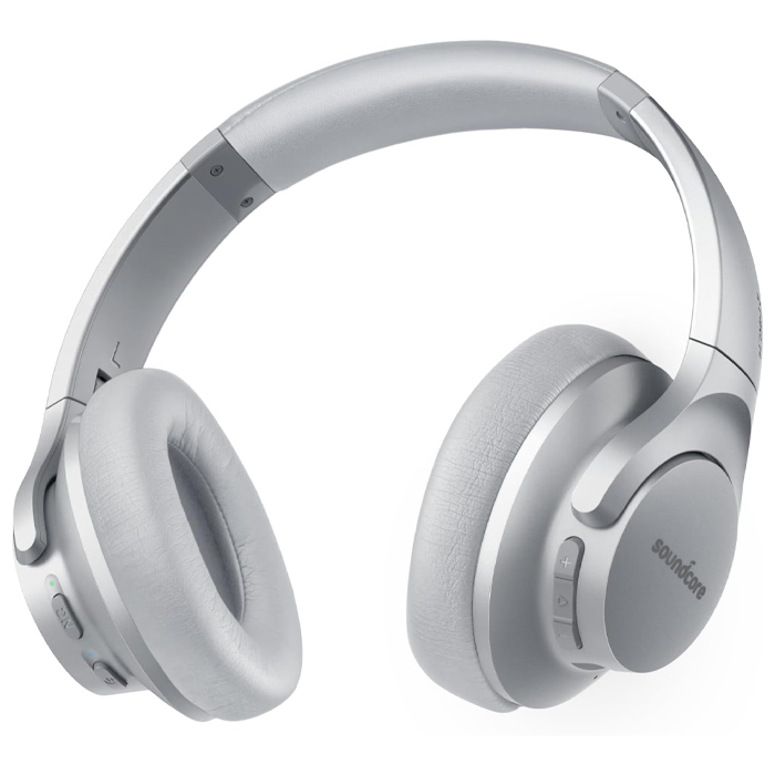 هدفون بلوتوثی انکر مدل Soundcore Life Q20 (Upgraded) A30250 در رنگ نقره‌ای