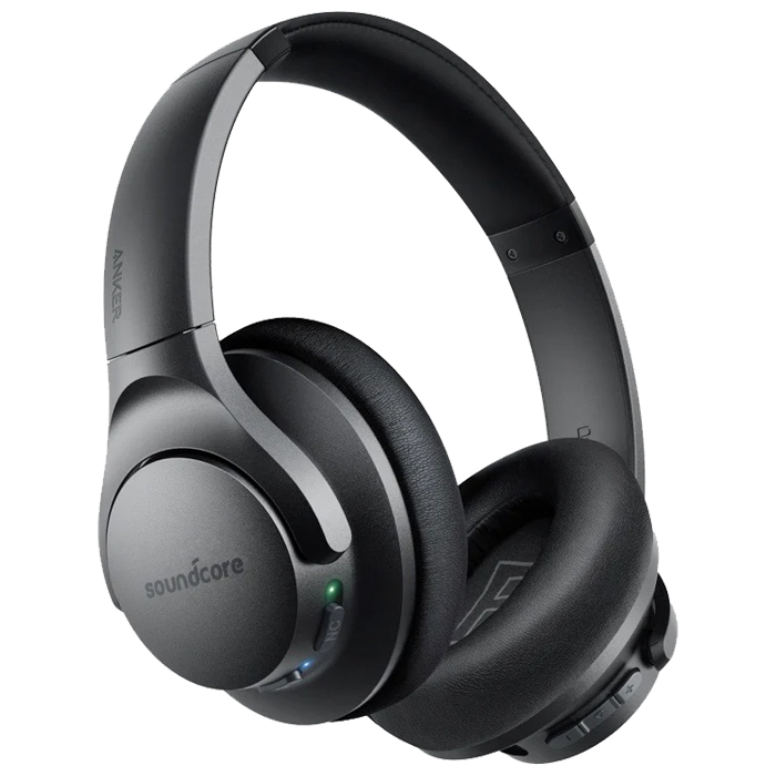 رنگ مشکی هدفون بلوتوثی انکر مدل Soundcore Life Q20 (Upgraded) A30250