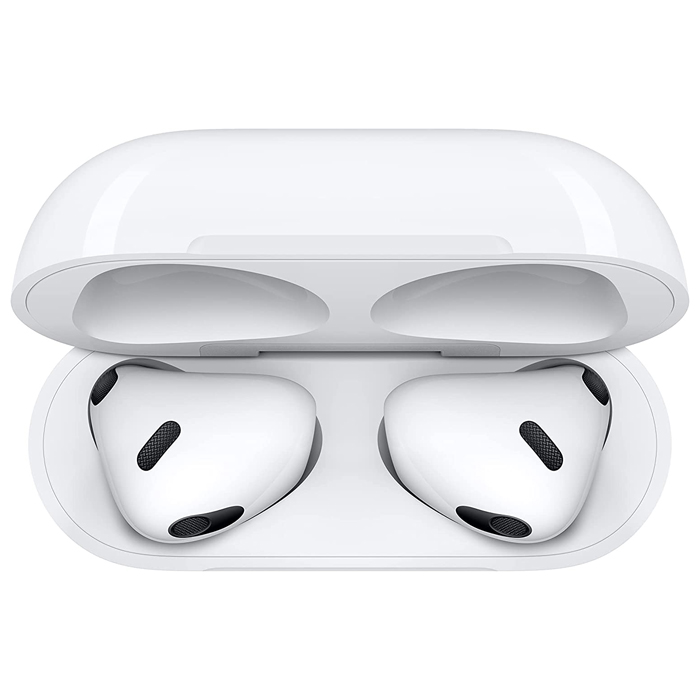 نمای بالایی هندزفری بلوتوثی اپل Type-C مدل AirPods 3