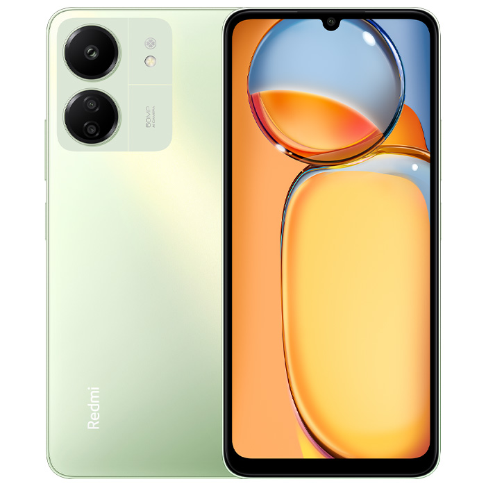 رنگ سبز گوشی موبایل شیائومی Redmi 13C