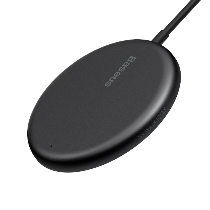 نمای پشت شارژ بیسیم MagSafe بیسوس مدل Simple Mini Magnetic WXJK-F01