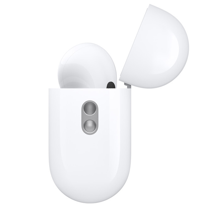 نمای کناری هندزفری بلوتوثی اپل Type-C مدل (2nd generation) AirPods Pro MTJV3